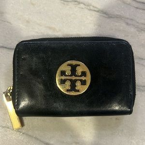 Black Tory Burch card case